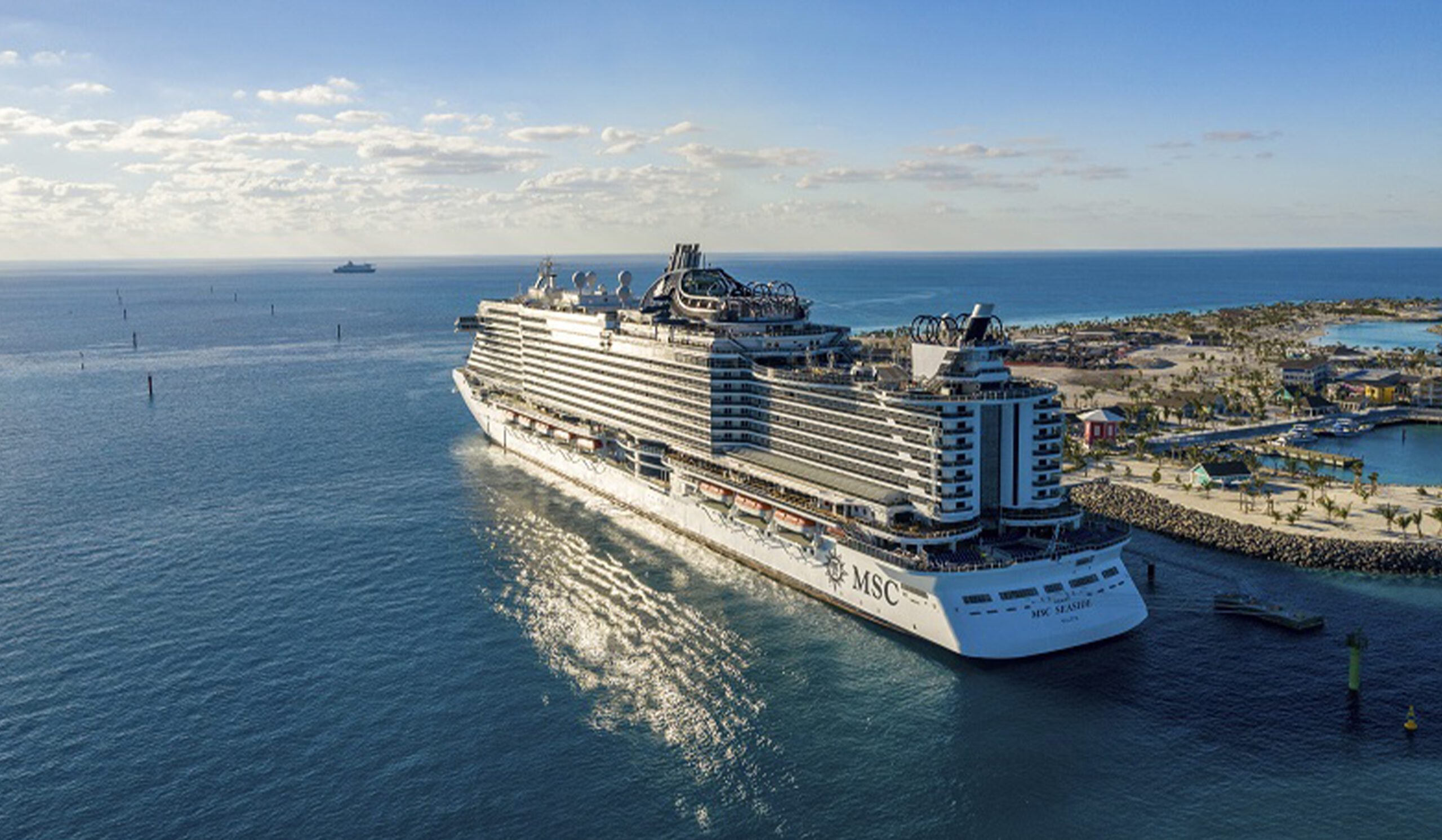 imagen del MSC Seashore